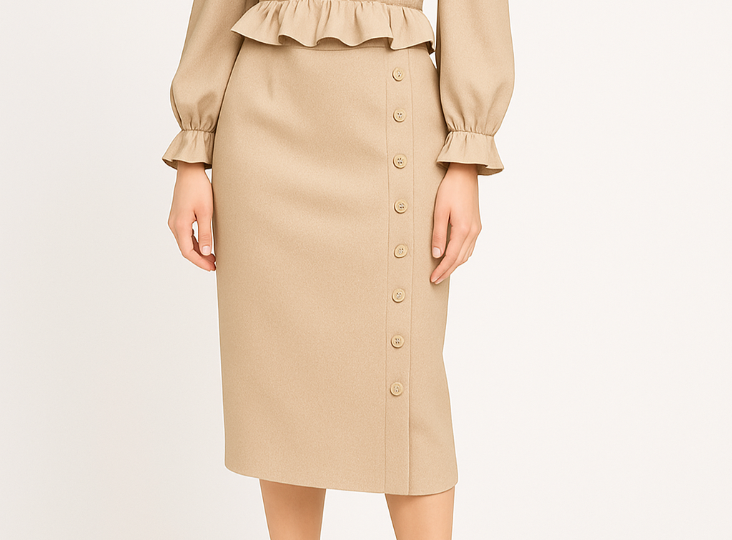Buttons Skirt