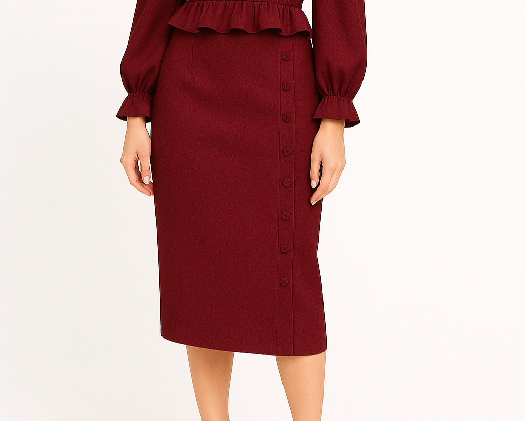 Buttons Skirt