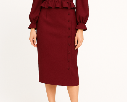 Buttons Skirt