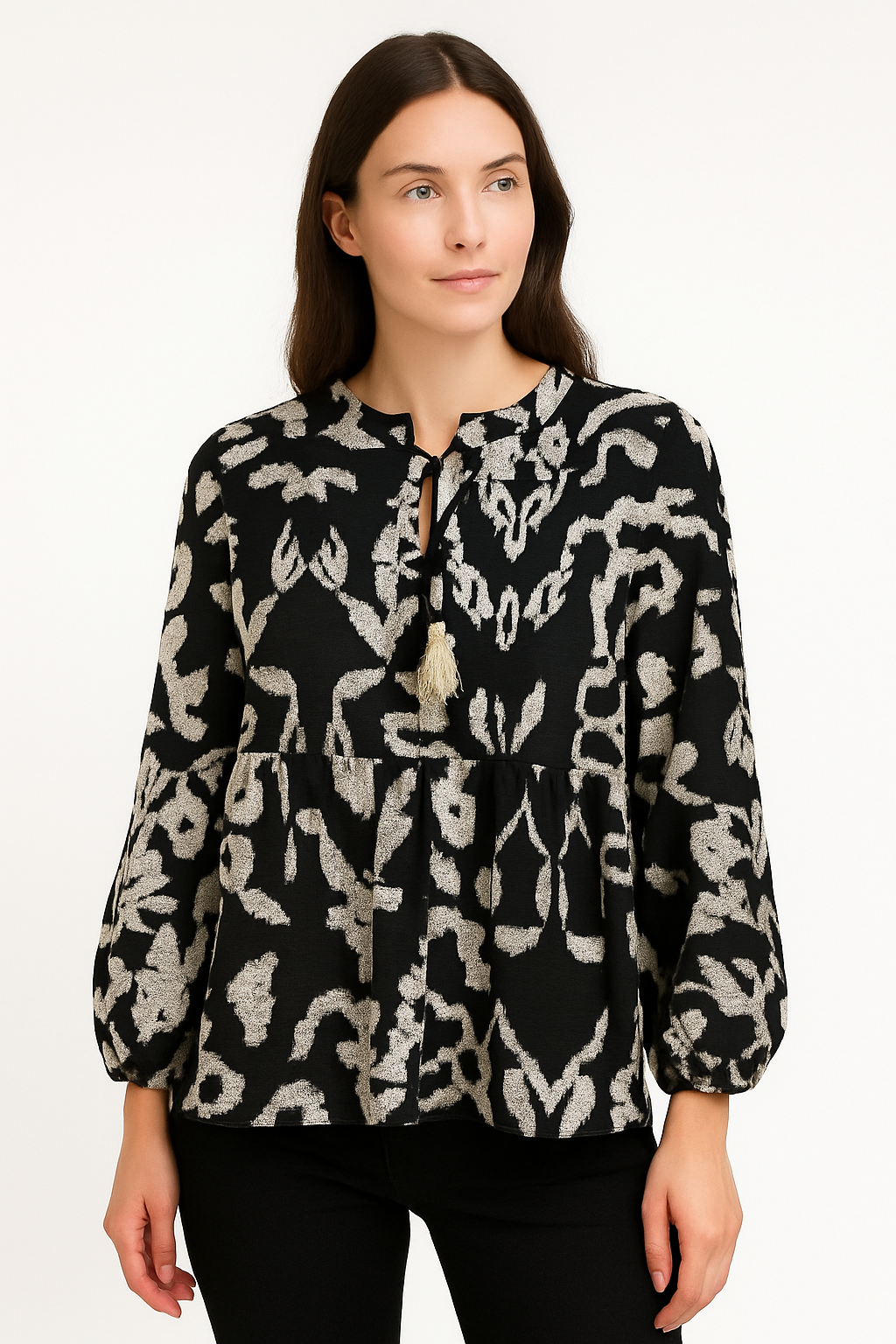 Blouse Print 2 Level