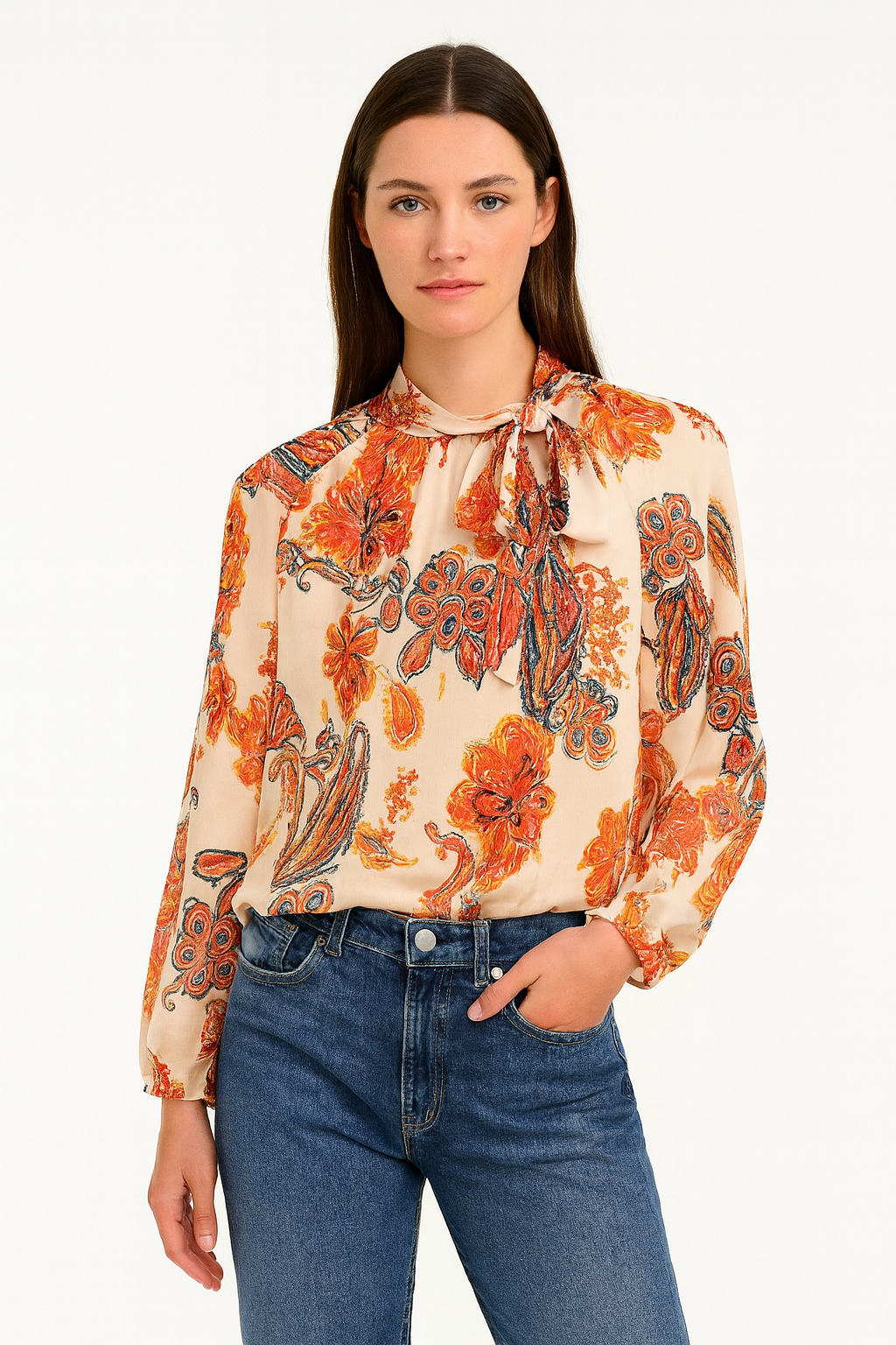 Blouse scarf