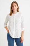 Half Collar Blouse