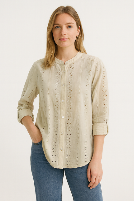 Half Collar Blouse