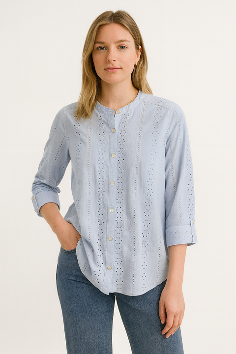 Half Collar Blouse