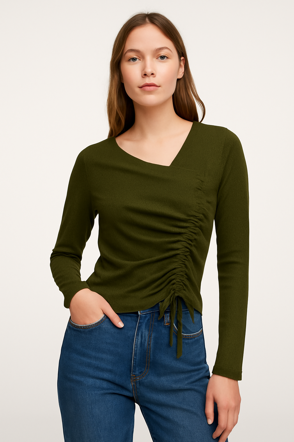 Ropped Round shirt