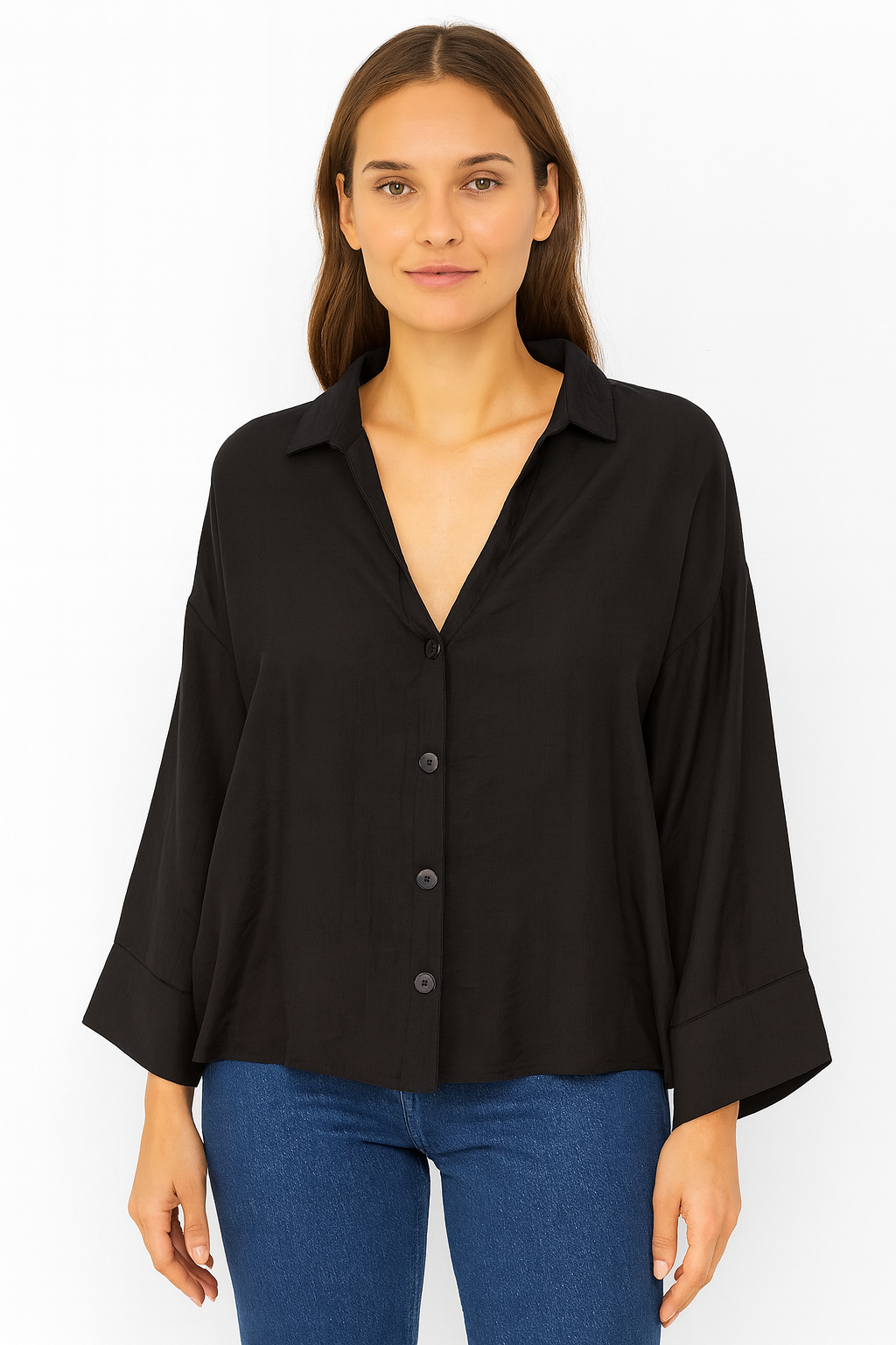 Wide Sleeves Chemise