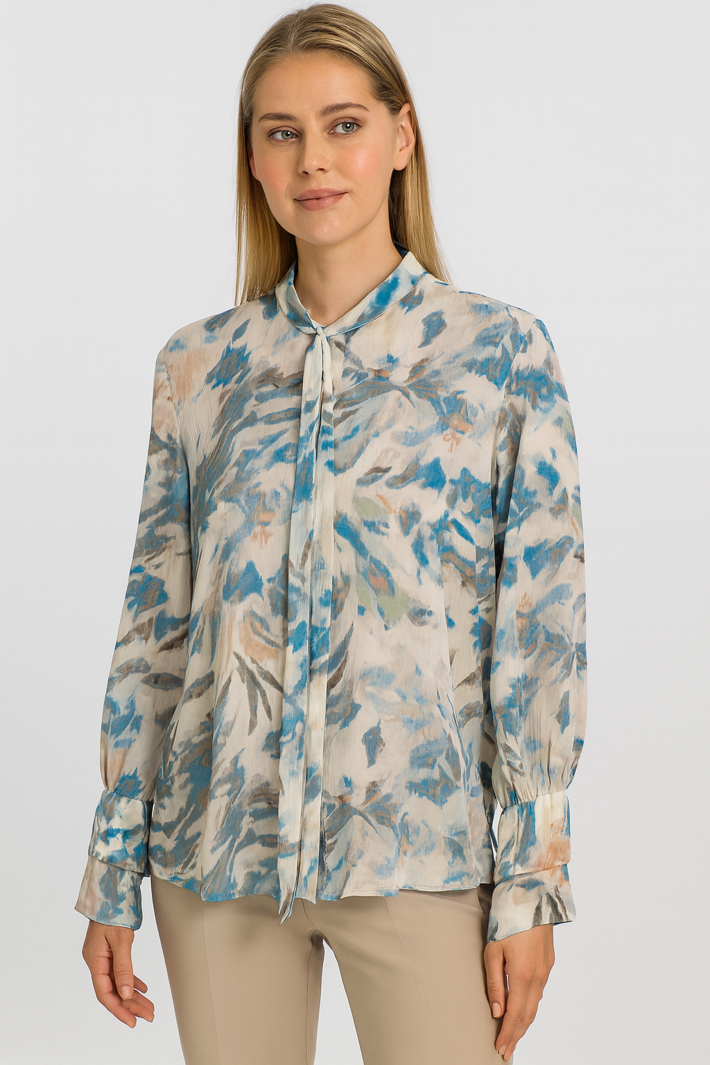 Blouse Flower Tie