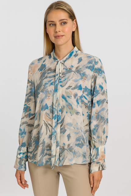 Blouse Flower Tie
