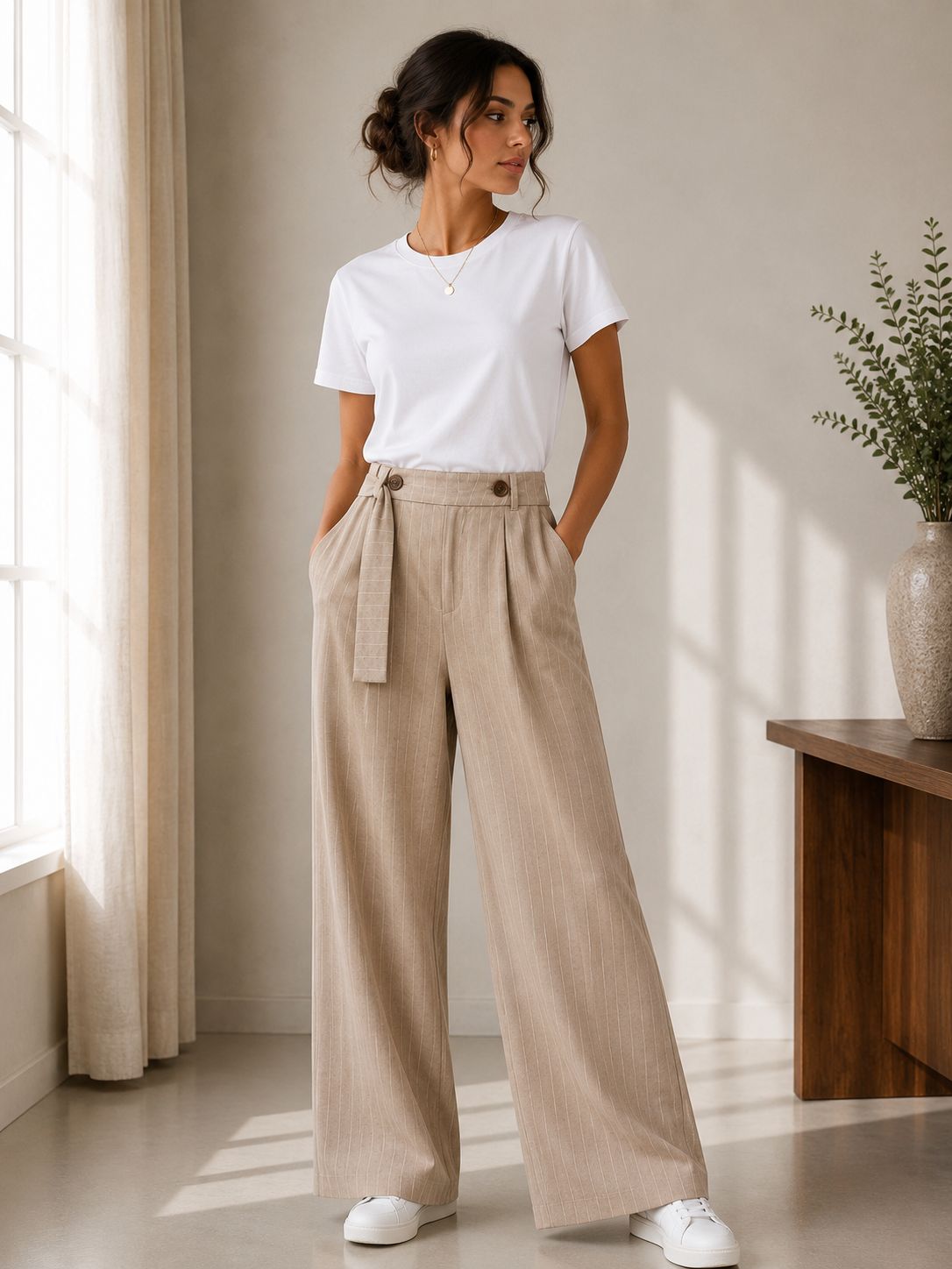 pant stripe belt