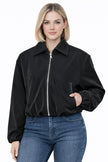 Jacket Crop Zipper