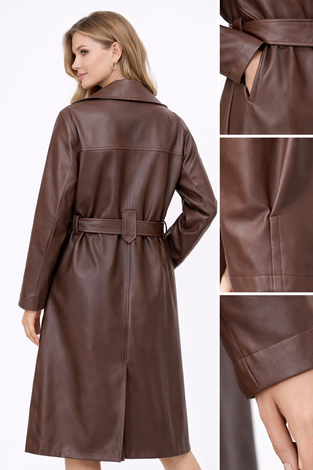 Mounto Leather Belt 2Poc