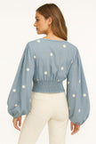 Embroidery Croped Blouse