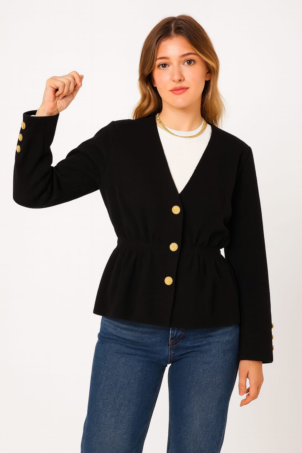 Cardijan Wool 3 buttons