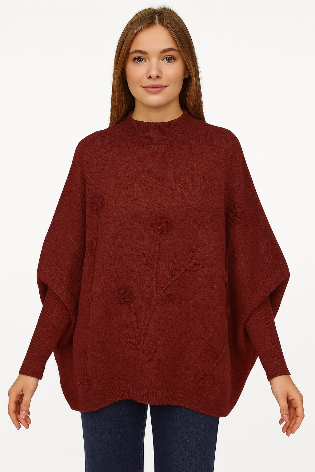 Pullover Lady Knitwear 3 flower