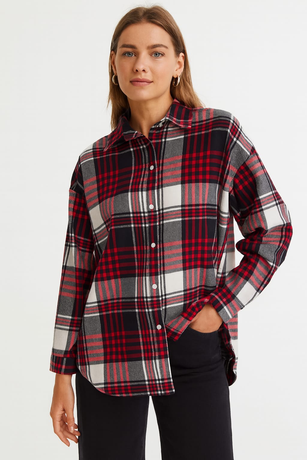 W26-06 Chemise Basic Karo