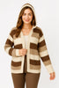W26-20 Striped Cardigan