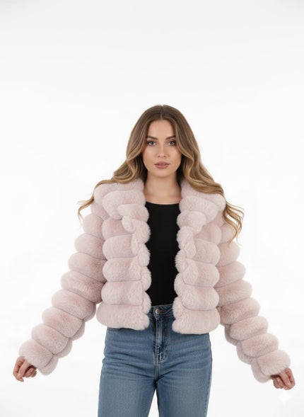 1085 Jacket Fur Crop  Koll