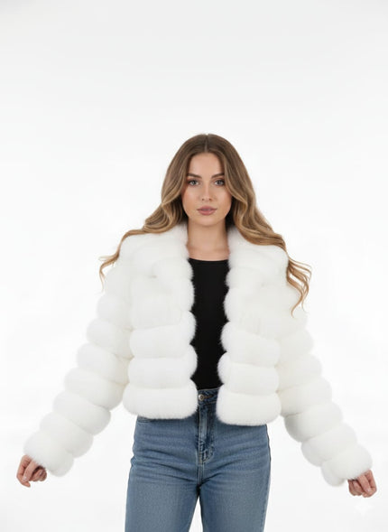 1085 Jacket Fur Crop  Koll
