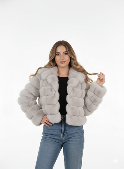 1085 Jacket Fur Crop  Koll