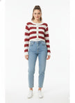 W26-27 Cardigan Stripe Knitwear