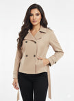 W26-25 Crop Trunch Coat