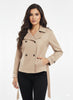 W26-25 Crop Trunch Coat