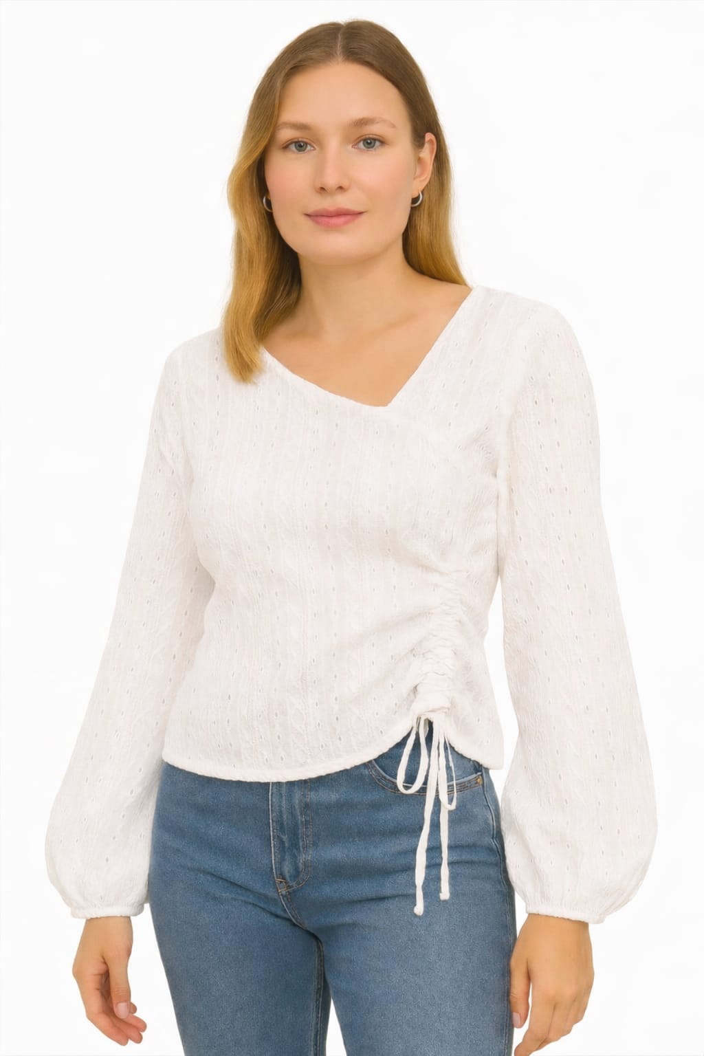 Ropped Round shirt
